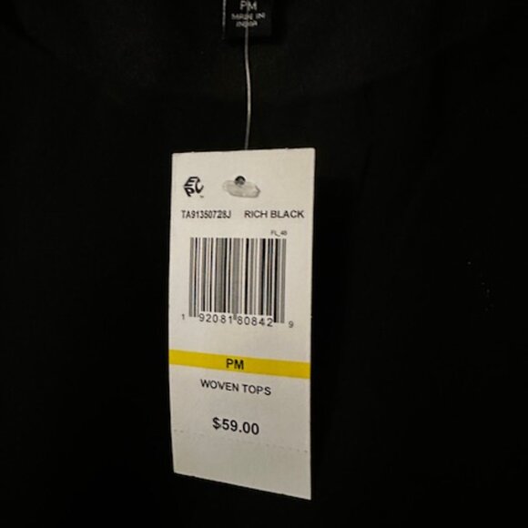 Sam & Jess Petite Flutter Sleeve Top - Picture 3 of 3